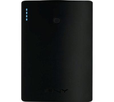 PNY  Curve 10400 Portable Power Bank - Black